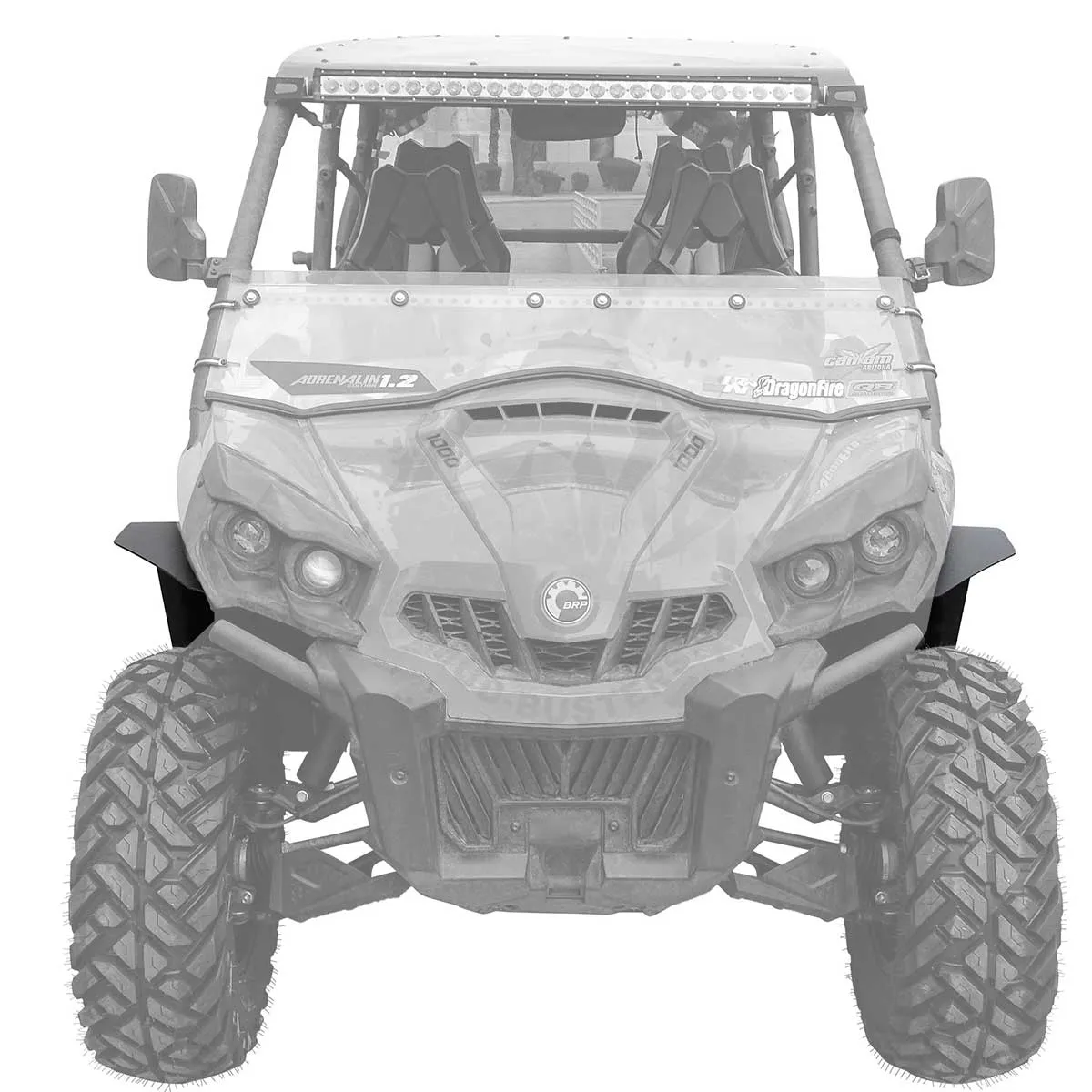 2011-2020 Can-Am Commander Fender Flares