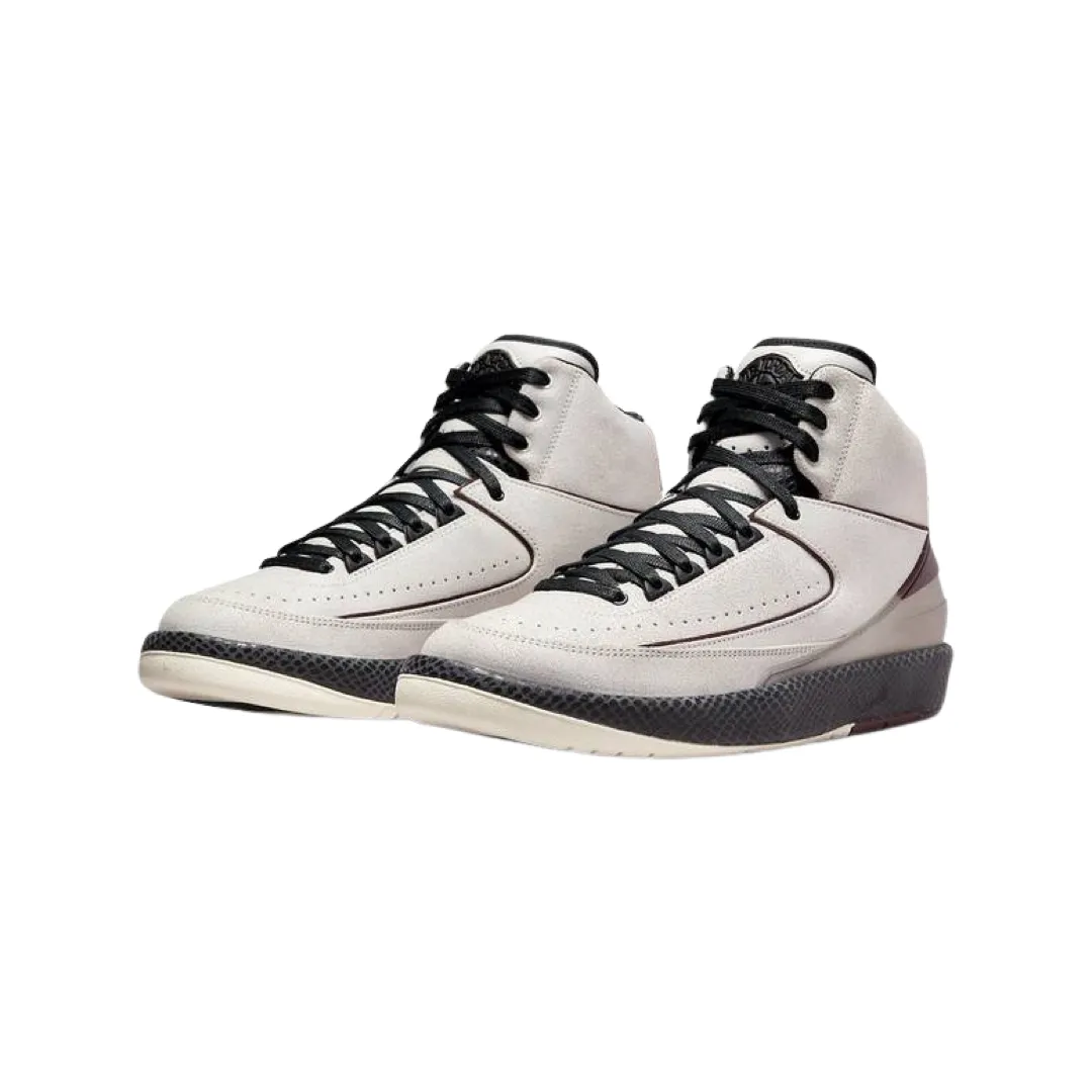 A Ma Maniere x Air Jordan 2 Retro SP Sail Black Burgundy Crush