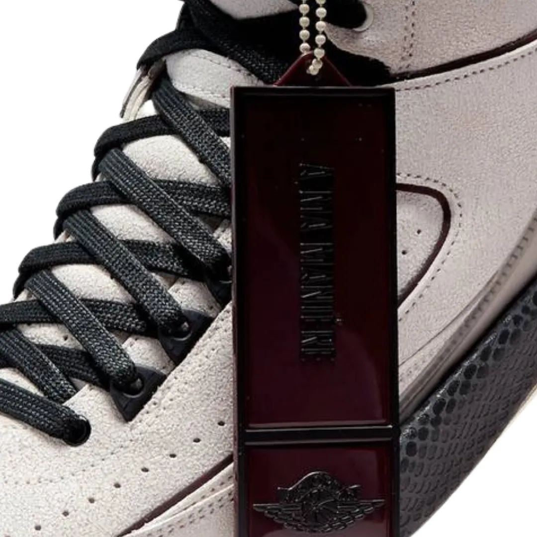 A Ma Maniere x Air Jordan 2 Retro SP Sail Black Burgundy Crush