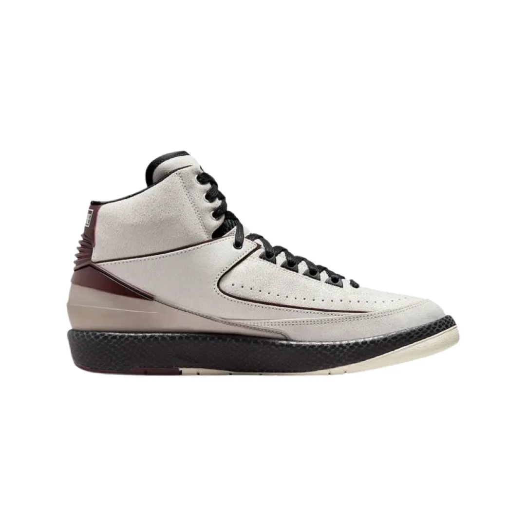 A Ma Maniere x Air Jordan 2 Retro SP Sail Black Burgundy Crush