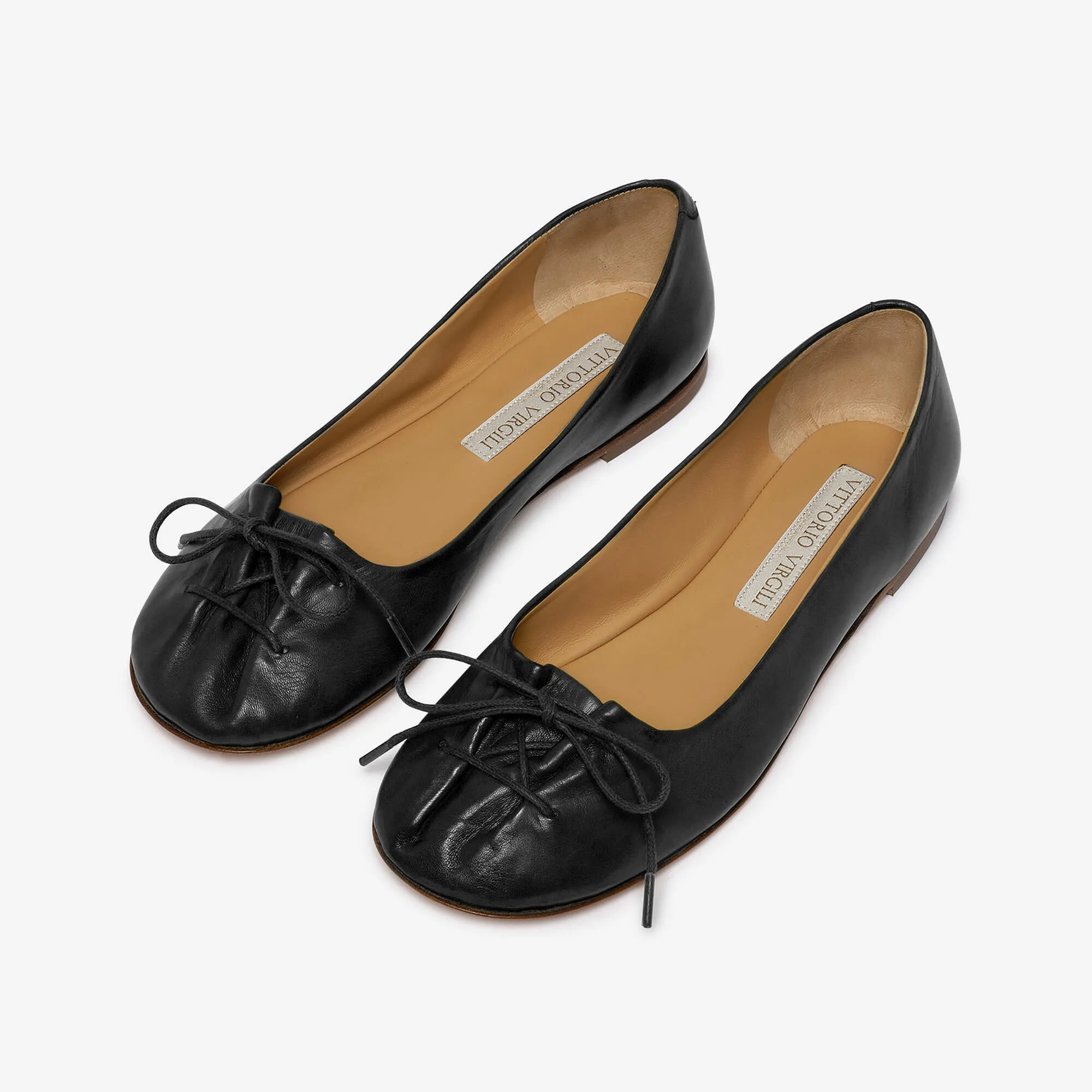 Achaia | Women's leather ballet flat