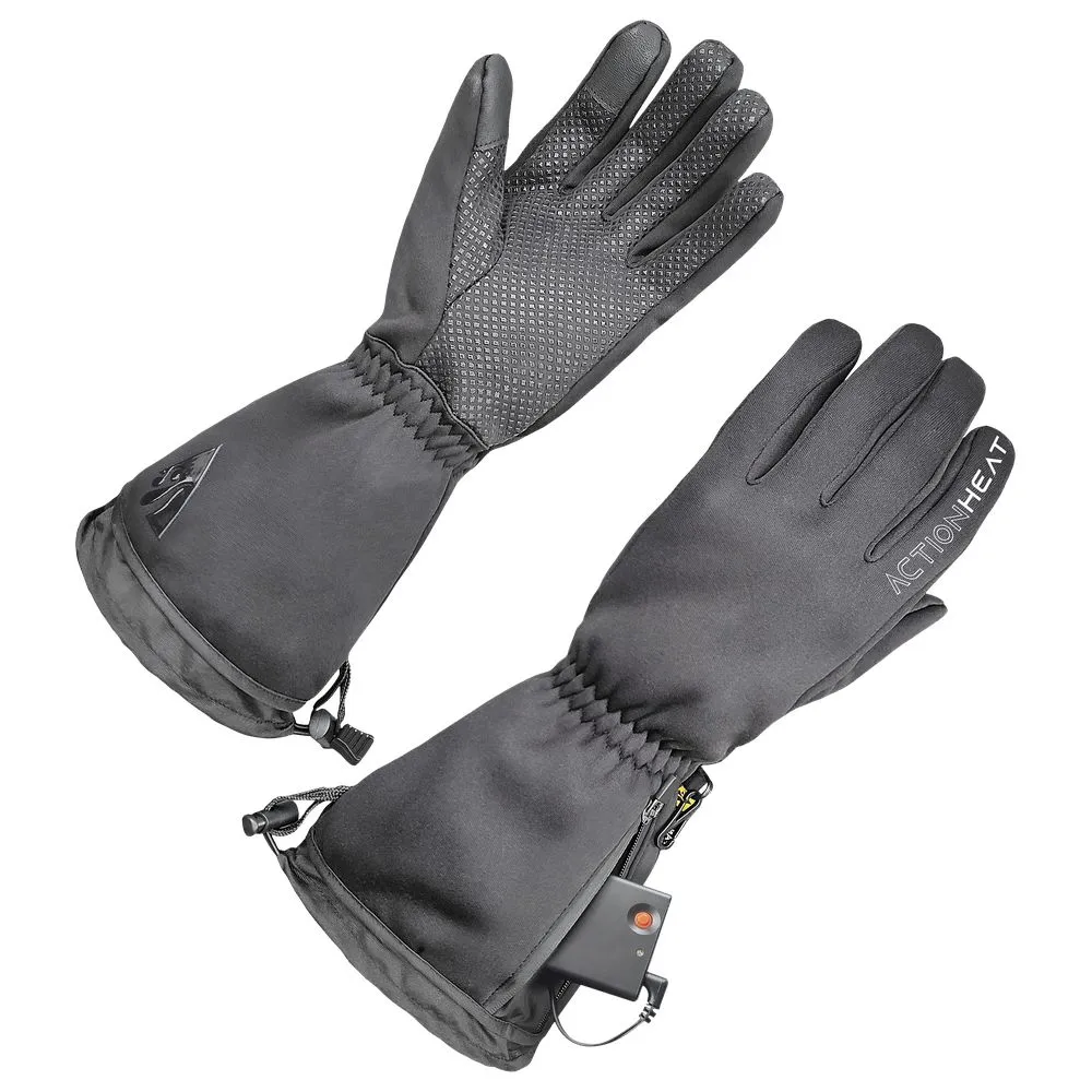 ActionHeat AA Battery-Powered Touch-Screen-Capable Heated Gloves for Ladies - L/XL