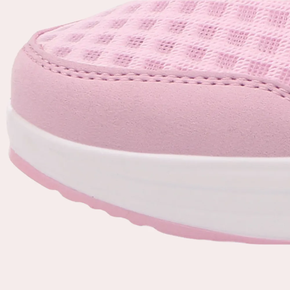 Ademende Sneakers | Vrouwen Sleehak Sneakers