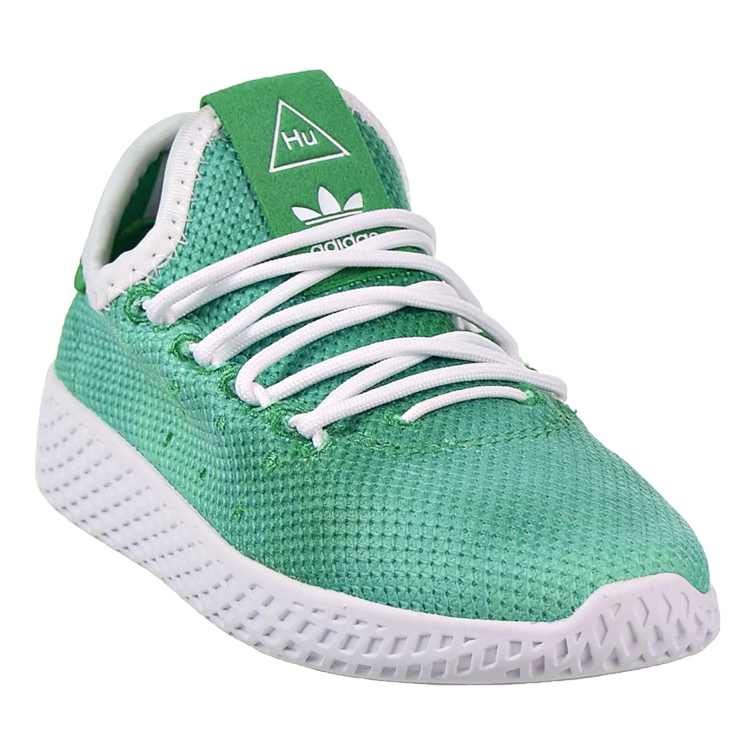 Adidas PW Tennis HU C Preschool Shoes Green/White