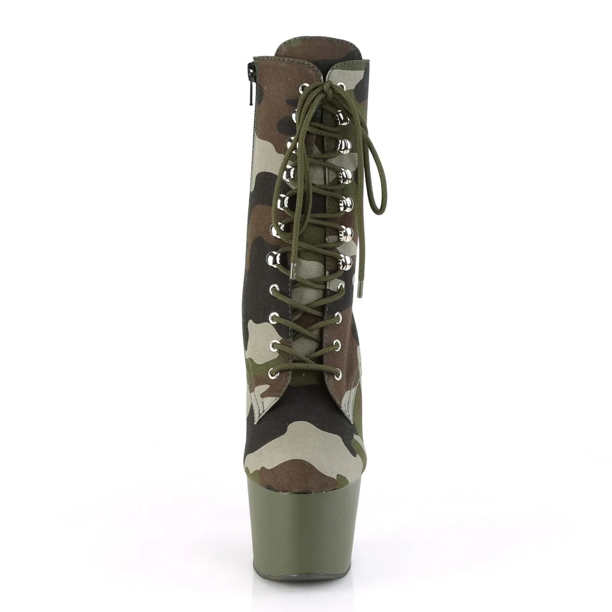 ADORE-1020CAMO Green Camo Fabric/Dark Olive Matte