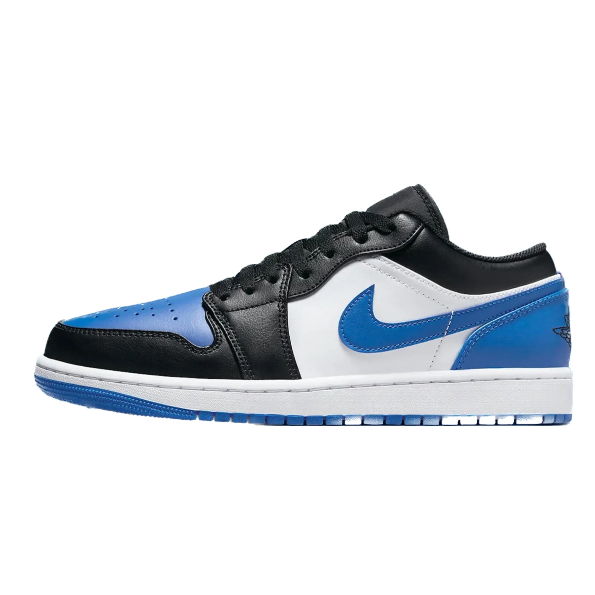 Air Jordan 1 Low GS Alternate Royal Toe White Black White Royal Blue