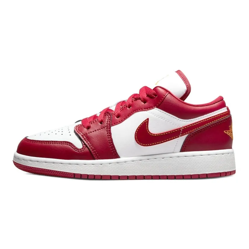 Air Jordan 1 Low GS Cardinal Red White