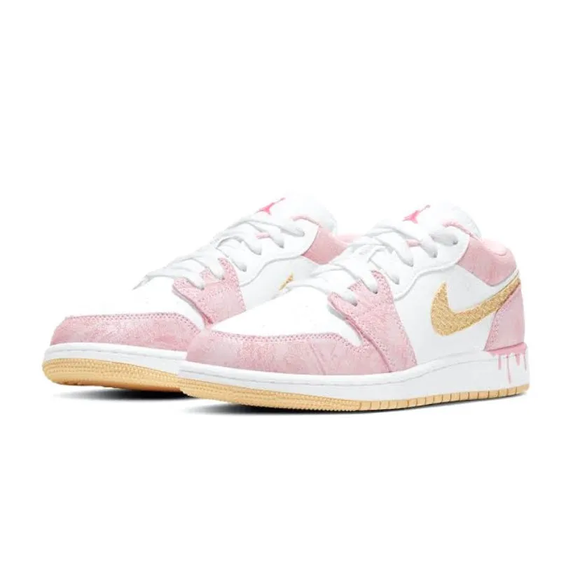 Air Jordan 1 Low GS Ice Cream Drip