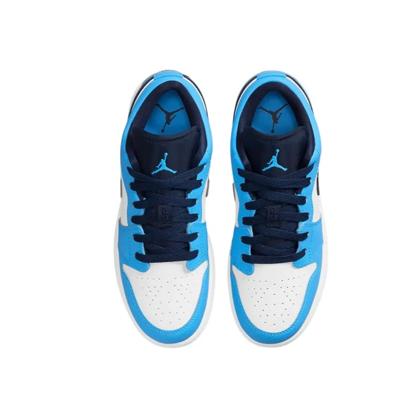 Air Jordan 1 Low GS UNC University Blue White 2021