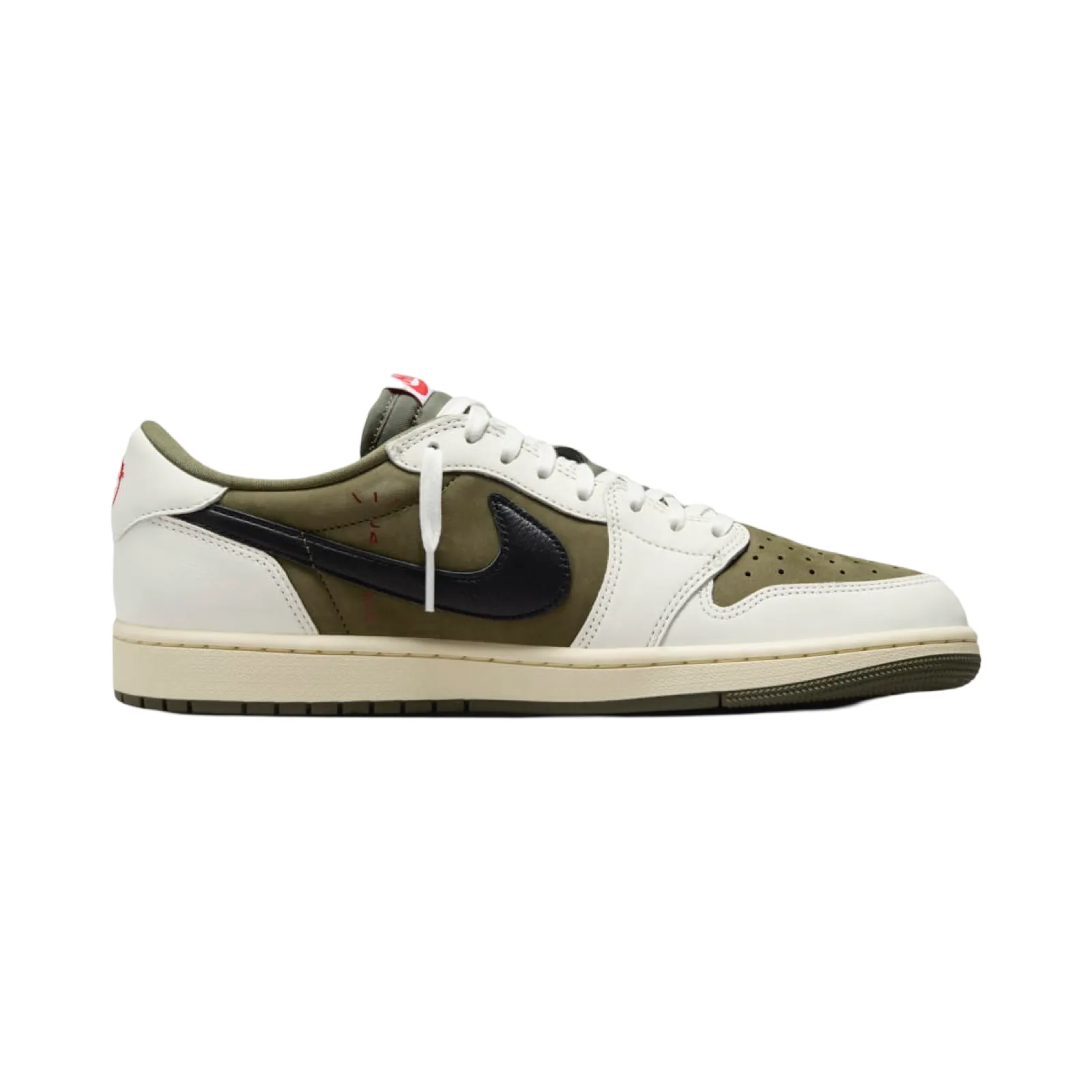 Air Jordan 1 Low OG x Travis Scott Medium Olive Black White