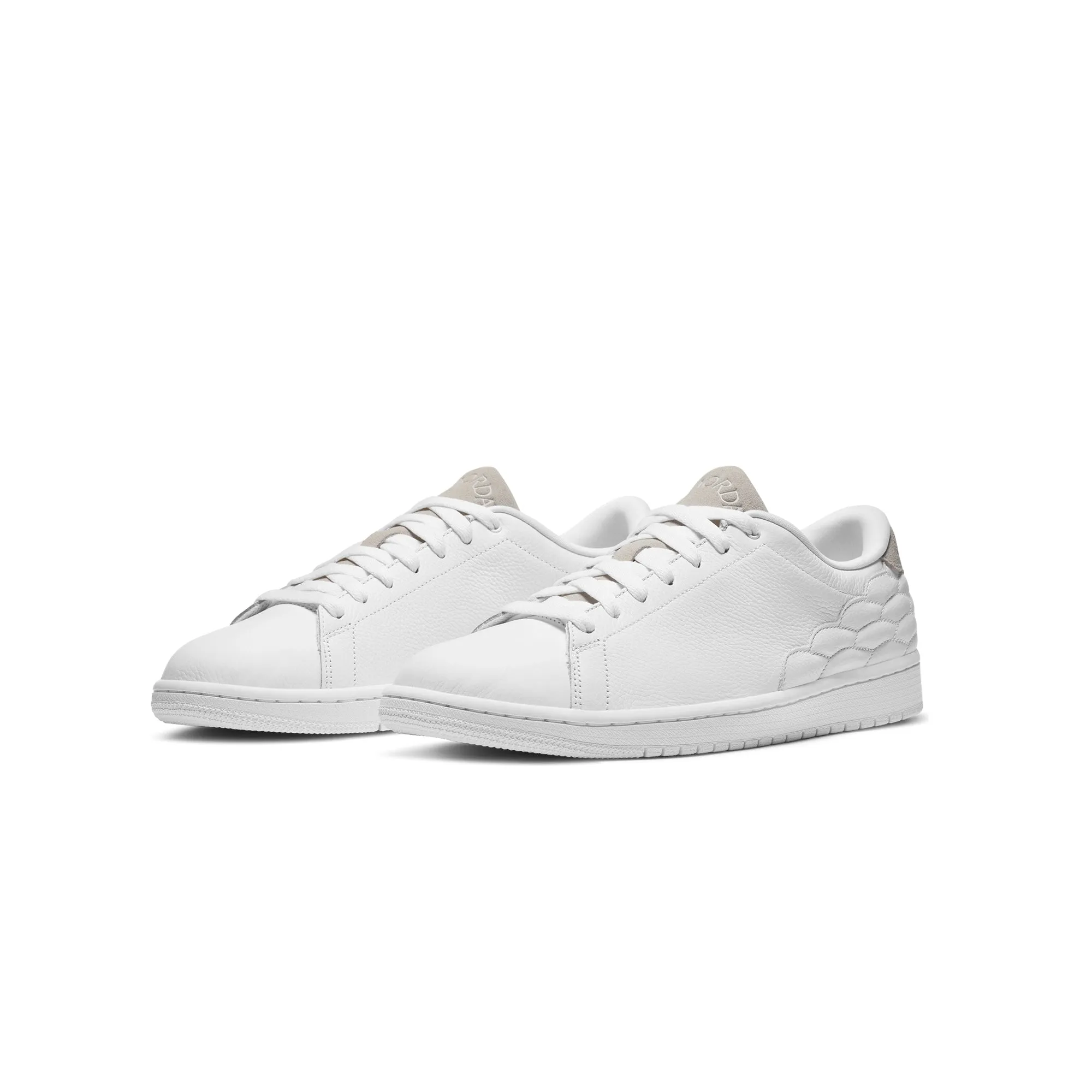 Air Jordan 1 Mens Centre Court Shoes 'White'