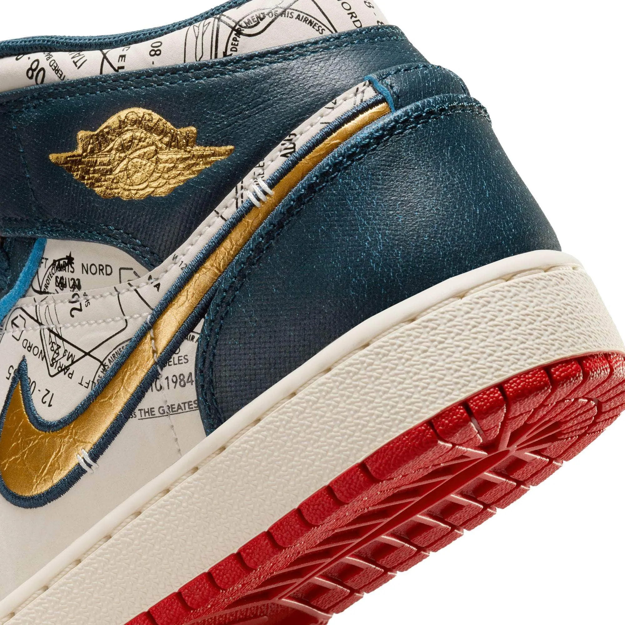 Air Jordan 1 Mid SE "Armory Navy" - Boy's GS