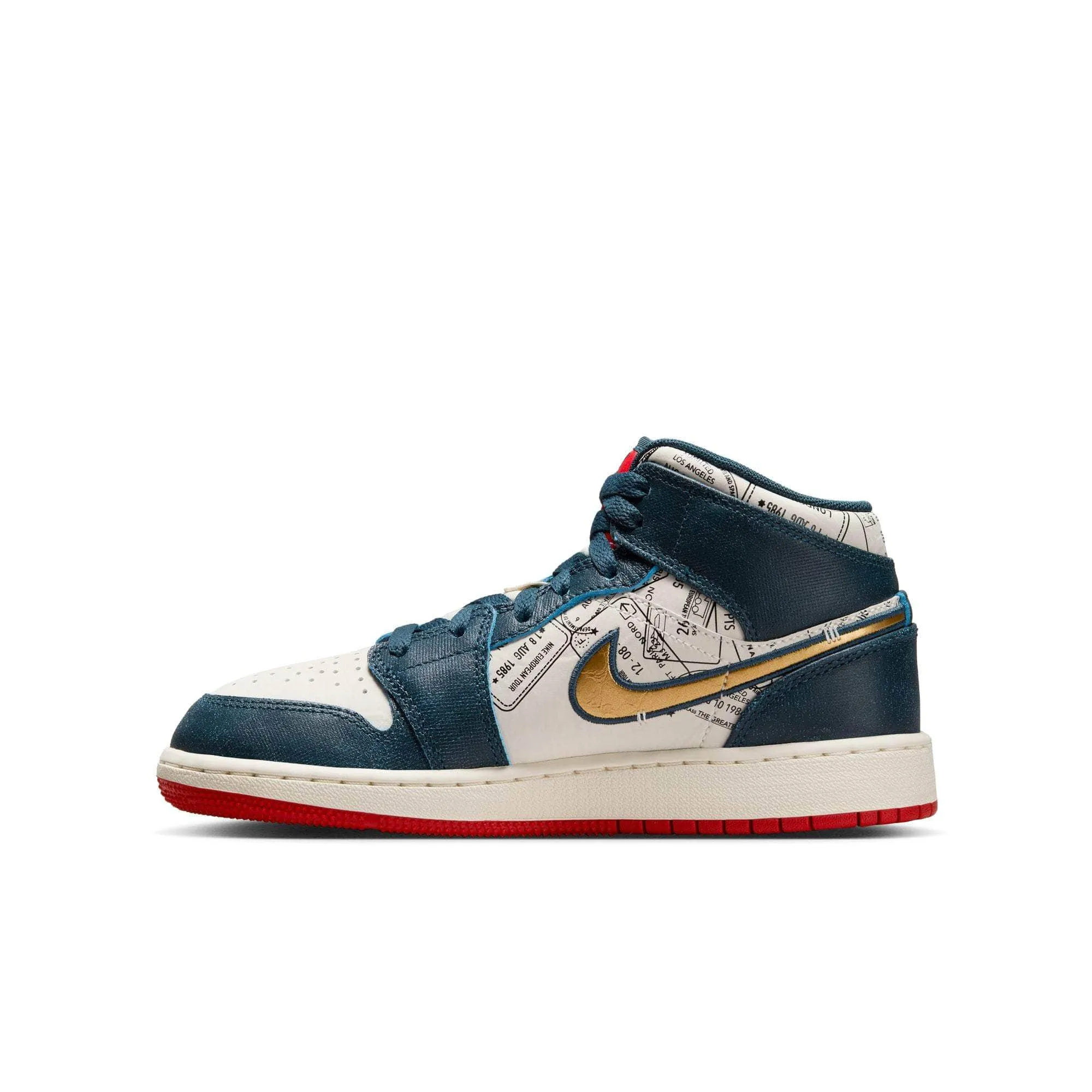 Air Jordan 1 Mid SE "Armory Navy" - Boy's GS