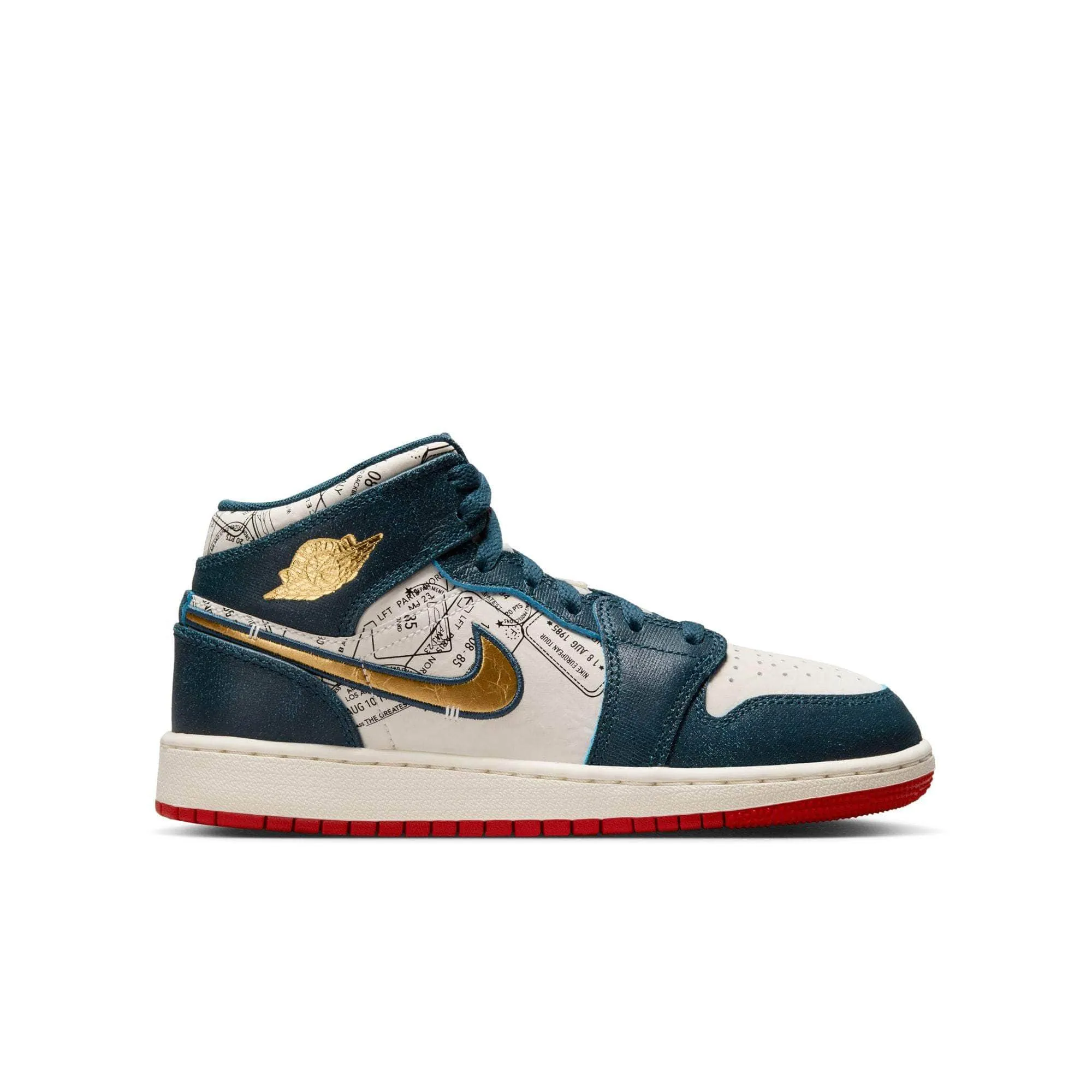 Air Jordan 1 Mid SE "Armory Navy" - Boy's GS