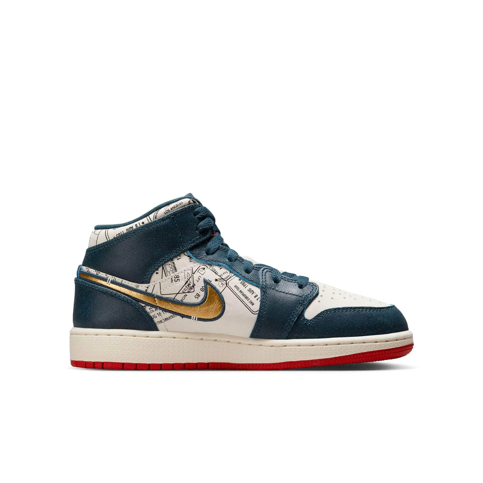 Air Jordan 1 Mid SE "Armory Navy" - Boy's GS