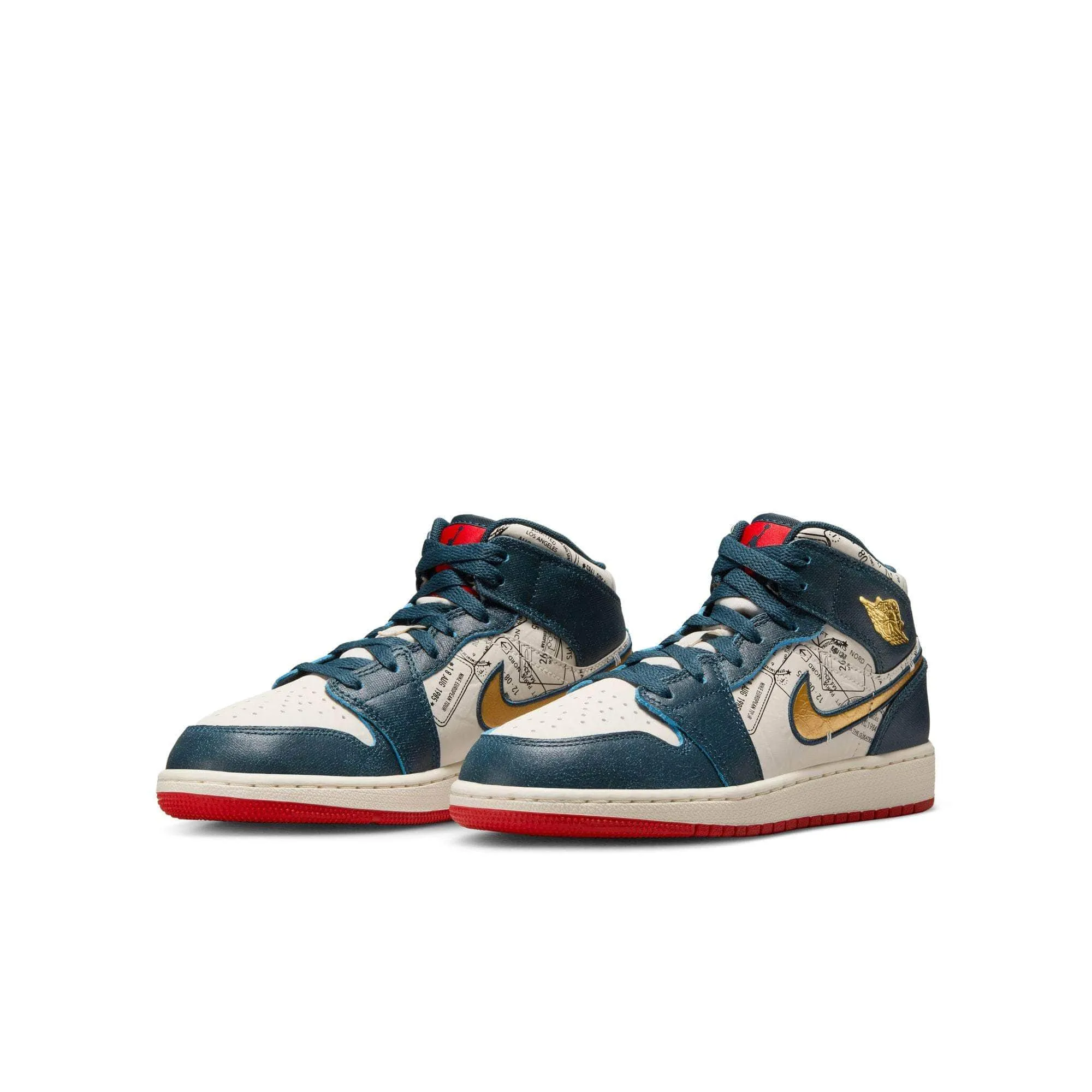 Air Jordan 1 Mid SE "Armory Navy" - Boy's GS