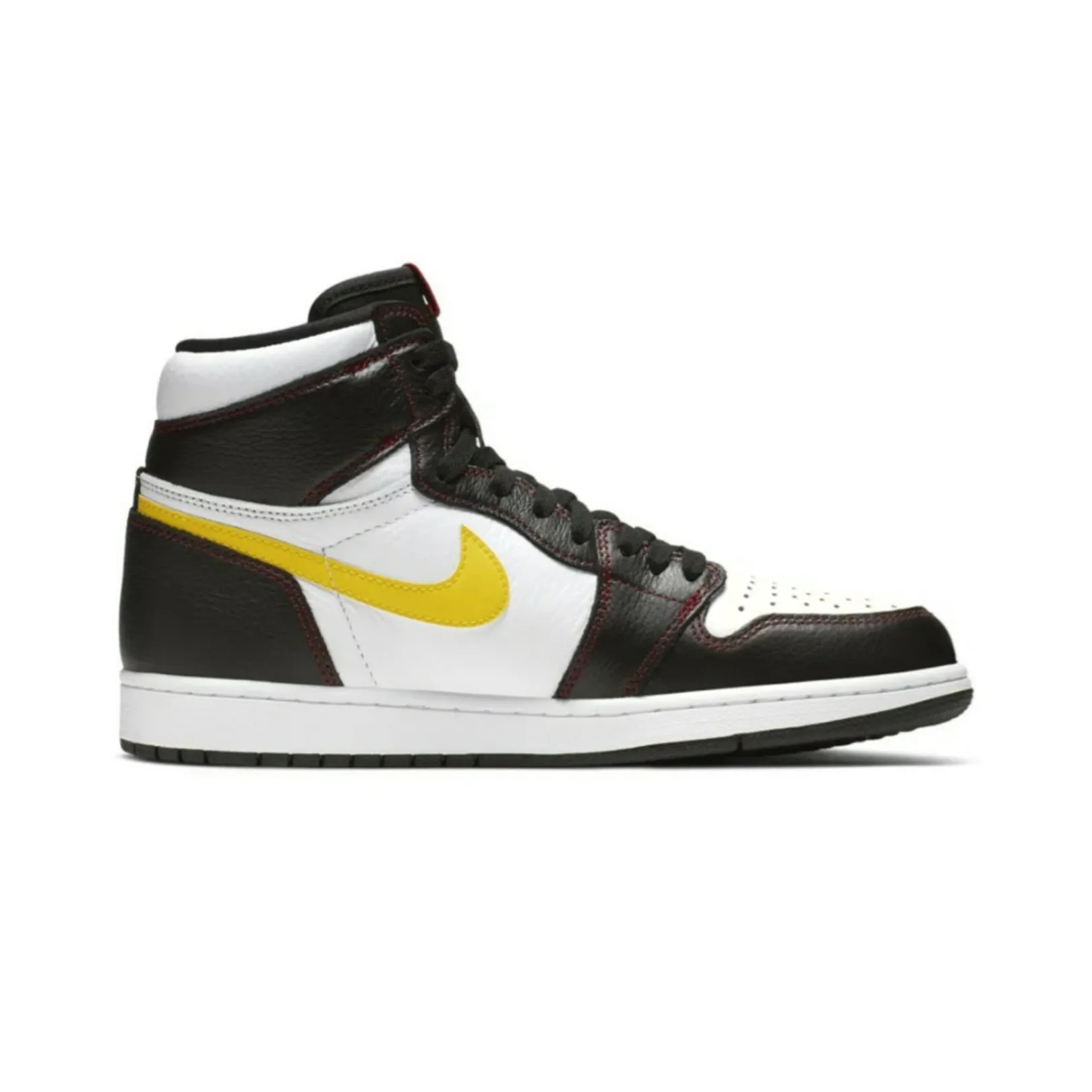 Air Jordan 1 Retro Hi Defiant Black Tour Yellow White