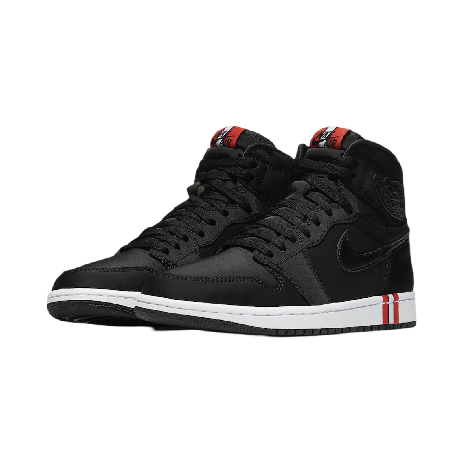 Air Jordan 1 Retro High Paris Saint Germain Black White Challenge Red