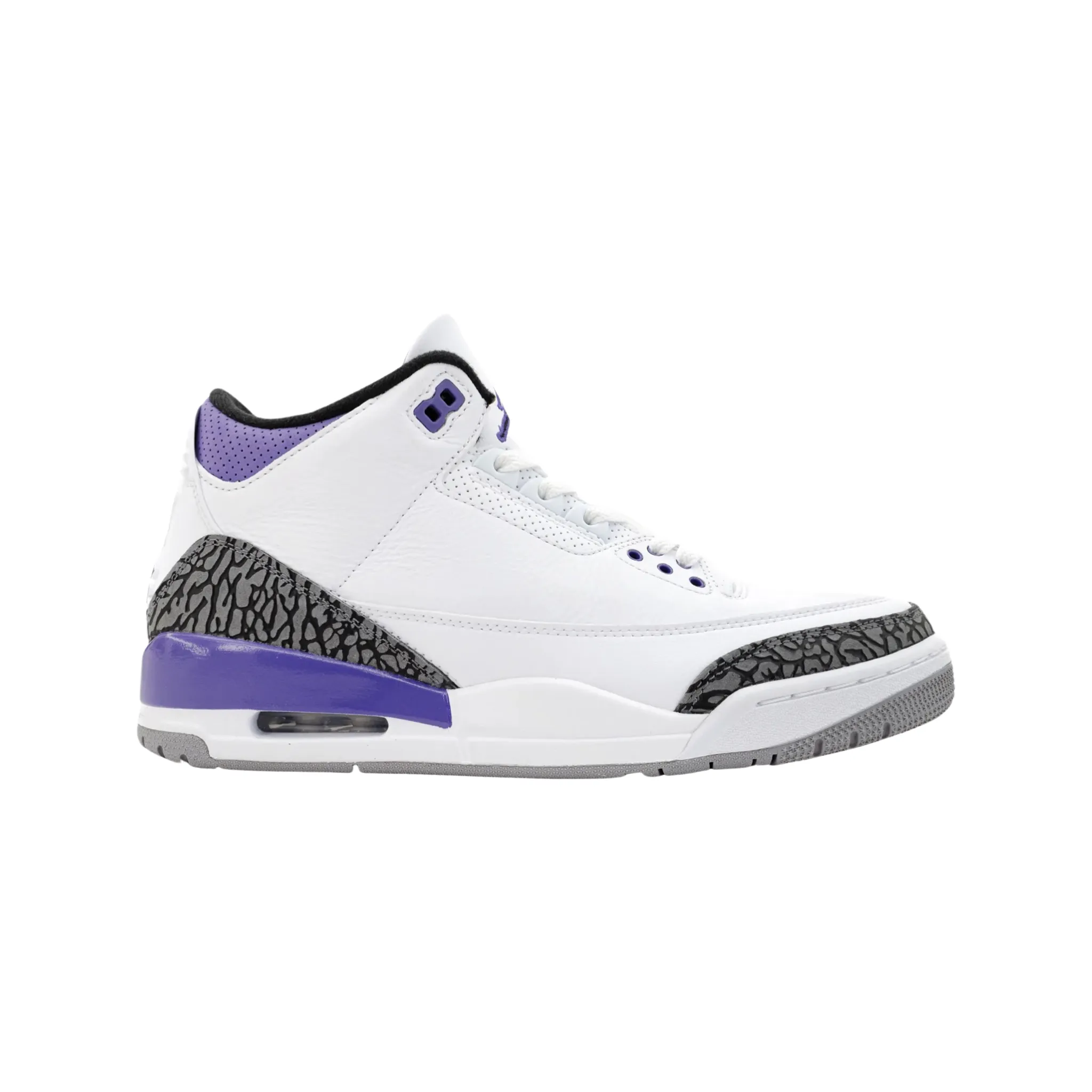 Air Jordan 3 Retro Dark Iris Purple White