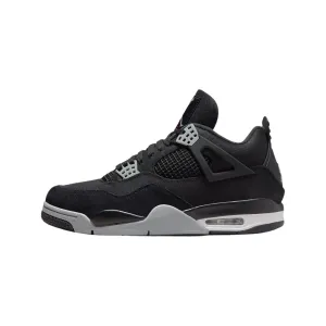 Air Jordan 4 Retro SE Black Canvas Black Light Steel Grey White