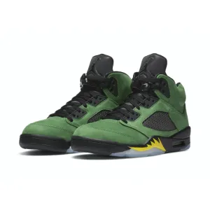 Air Jordan 5 Retro SE Oregon Apple Green Black