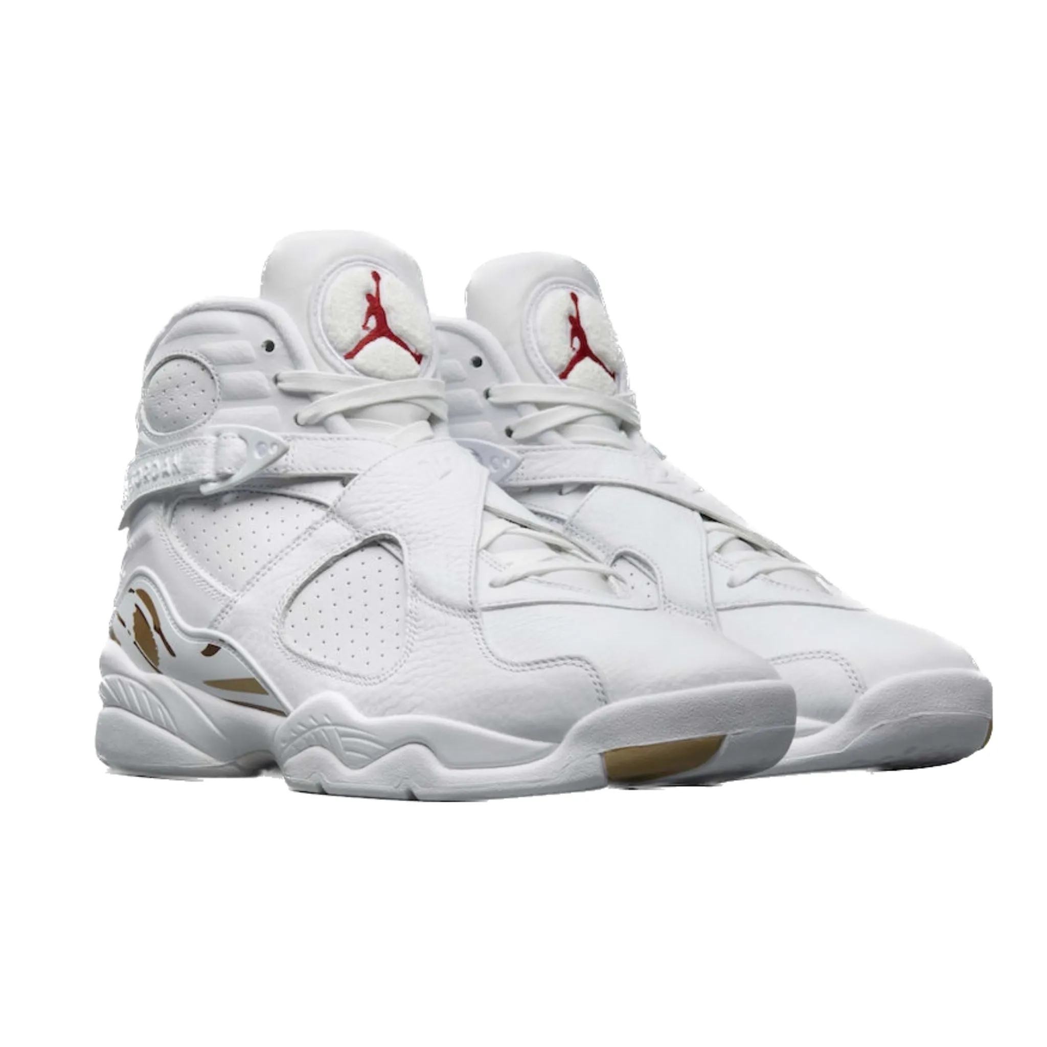 Air Jordan 8 Retro OVO White Blue Metallic Gold Varisty Red