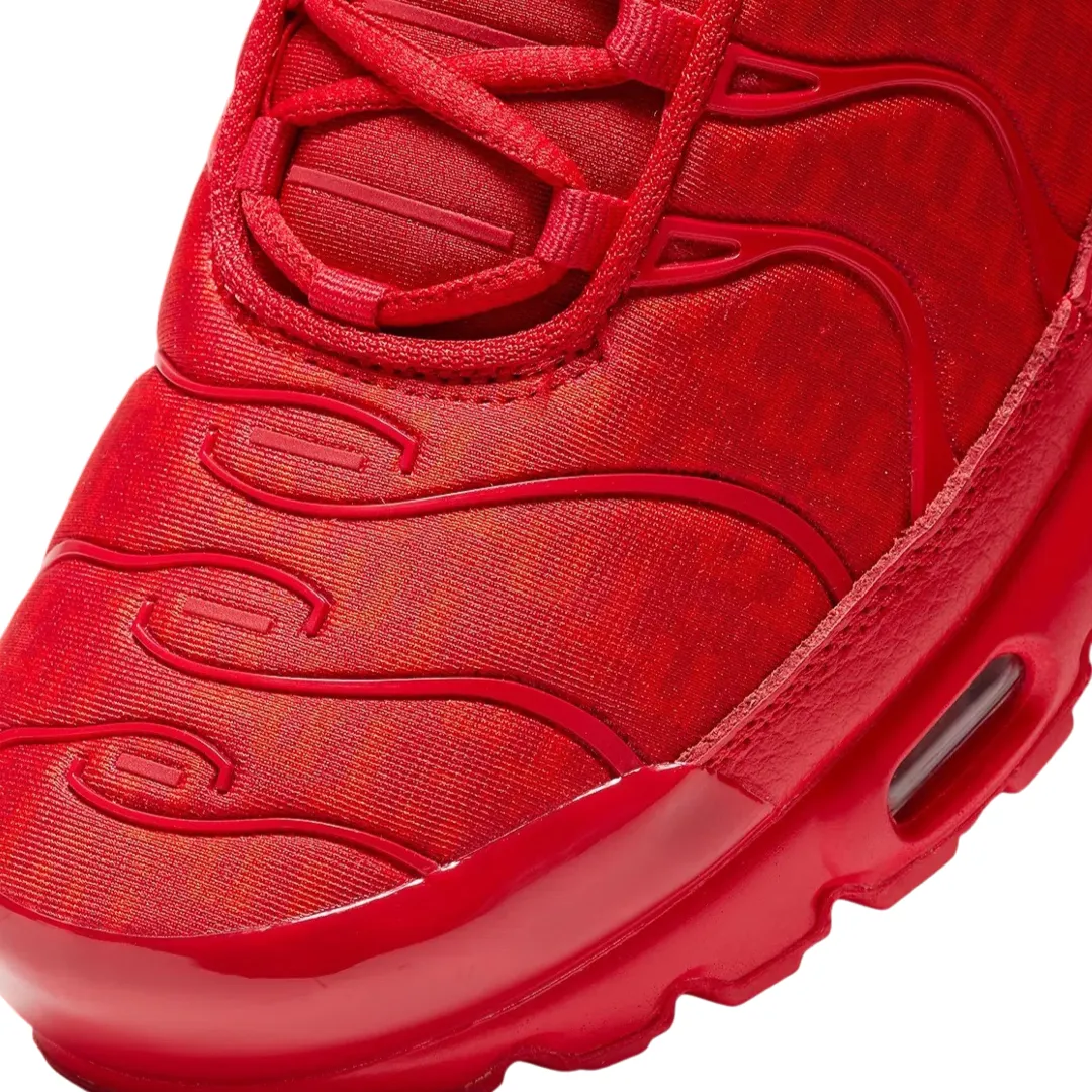 Air Max Plus Lava University Red Black Chile Red