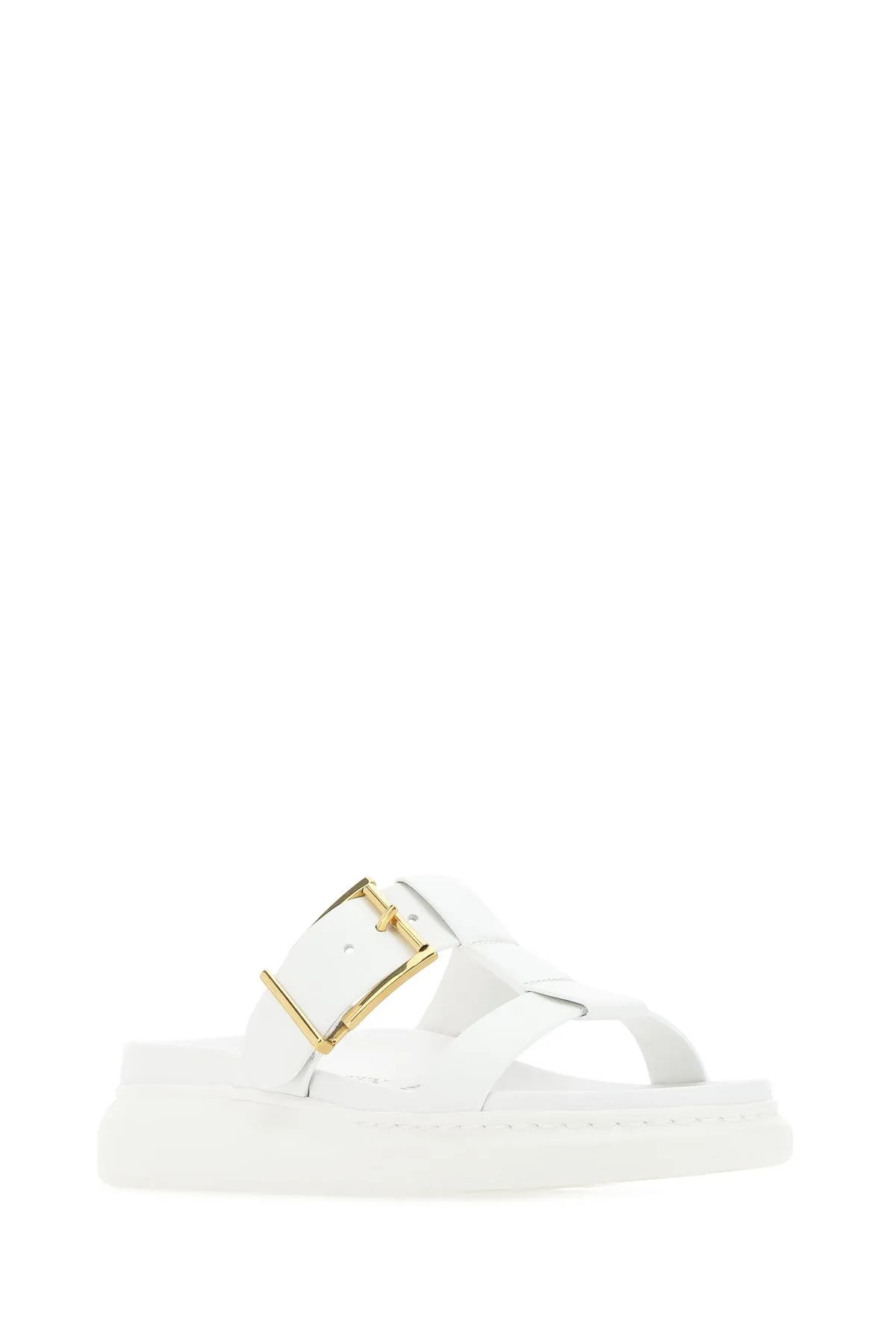 Alexander McQueen Hybrid Buckle Slides