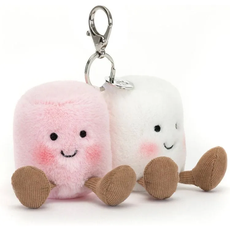 Amuseables Pair of Marshmallows Bag Charm