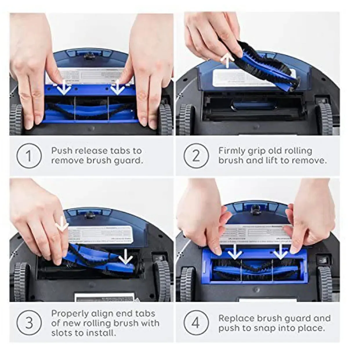 Anker Rolling brush Replacement Accessories, Compatible with 11S,11S PLUS,11S MAX,12,15C,15C MAX (T2907)