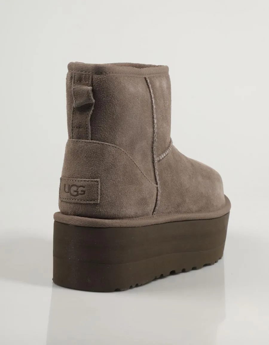  ankle boots UGG W Cassic Mini Platform en Grey 84040