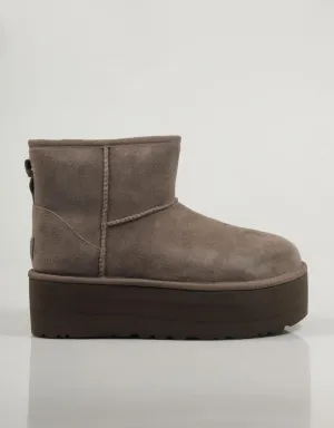  ankle boots UGG W Cassic Mini Platform en Grey 84040