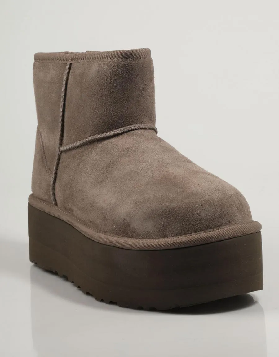  ankle boots UGG W Cassic Mini Platform en Grey 84040