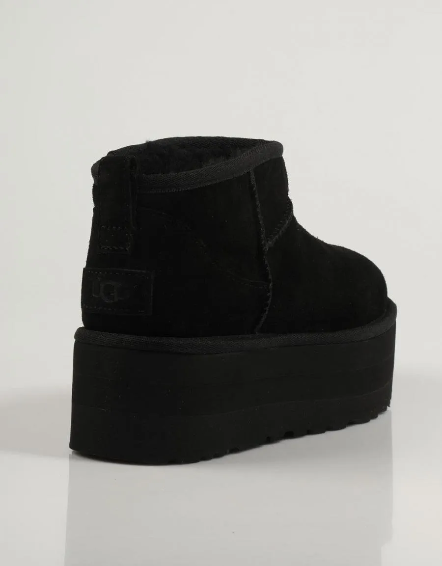  ankle boots UGG W Cassic Ultra Mini Platform en Black 84041