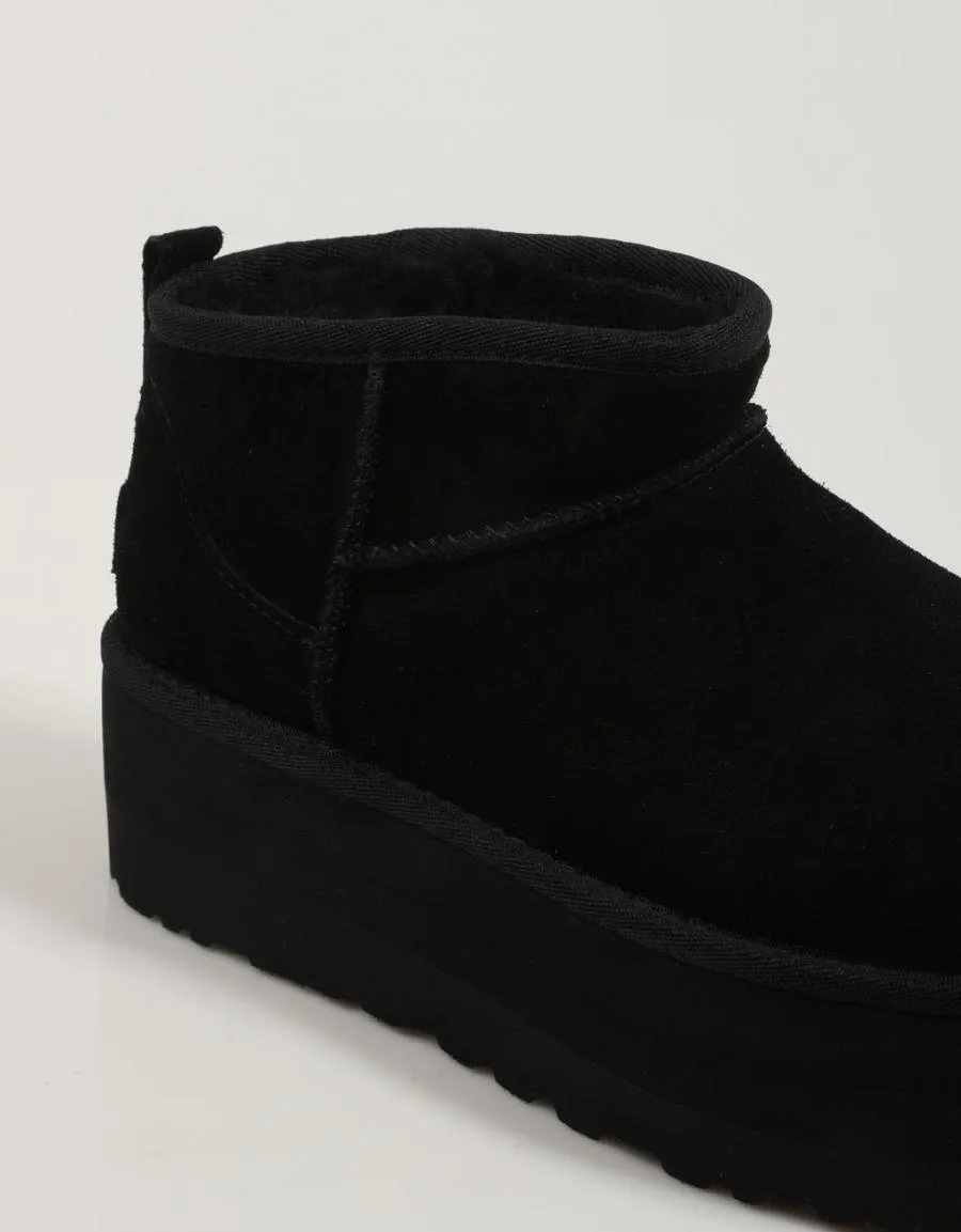  ankle boots UGG W Cassic Ultra Mini Platform en Black 84041