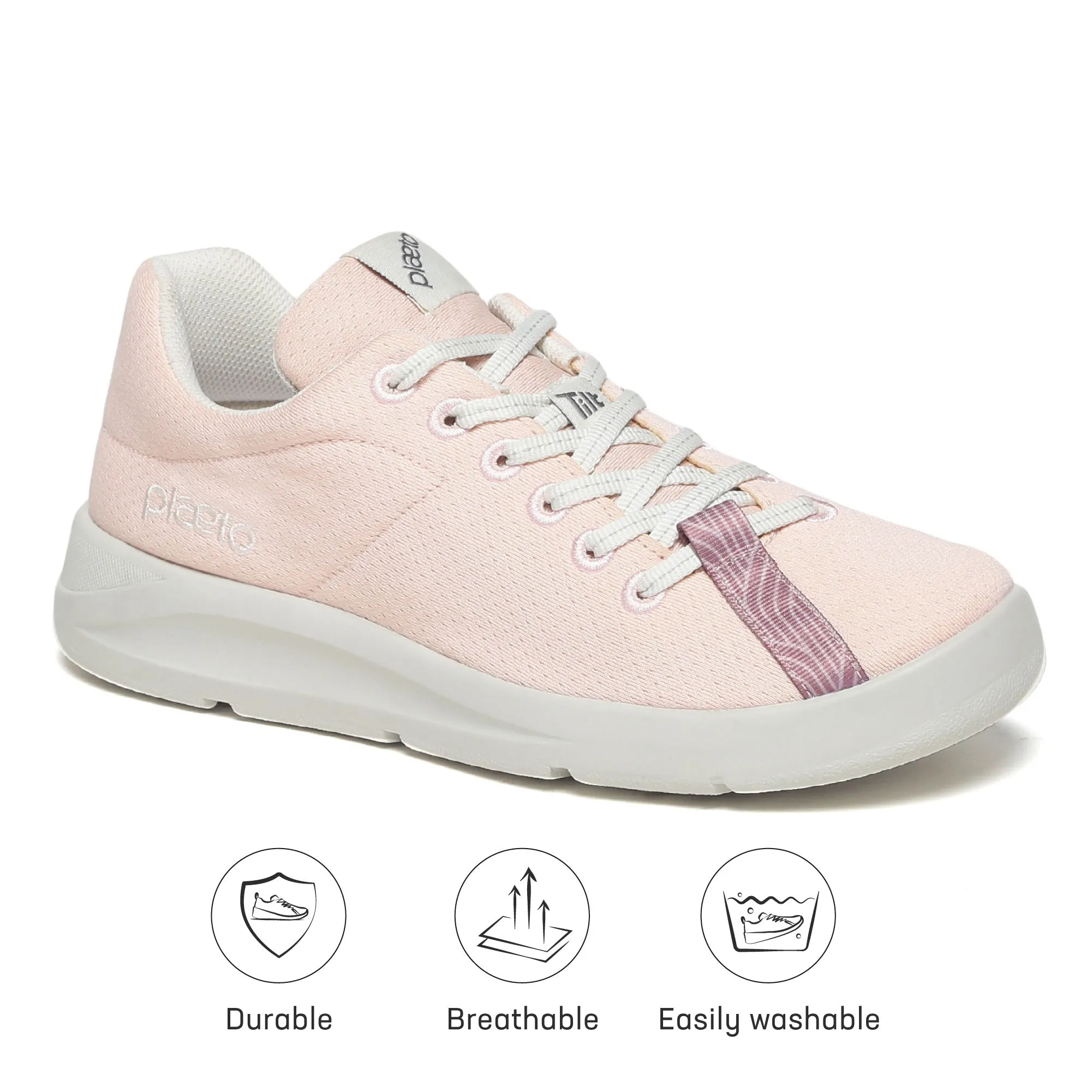 Aura Sports Shoes For Women - Pink / Grey