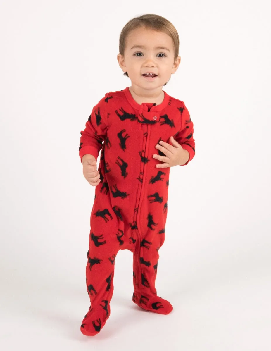 Baby Footed Fleece Christmas Pajamas