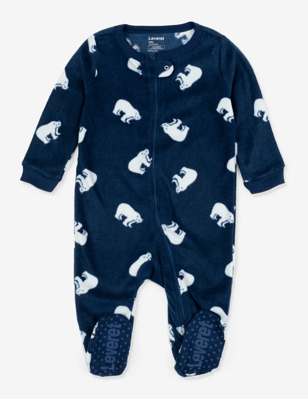 Baby Footed Fleece Christmas Pajamas