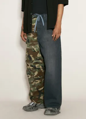 Balenciaga Camo Hybrid Baggy Pants