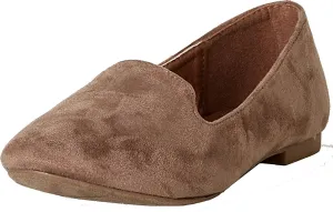 Bella Marie by Anna Shoes Women's Amanda-3 Smoking Flat Loafer