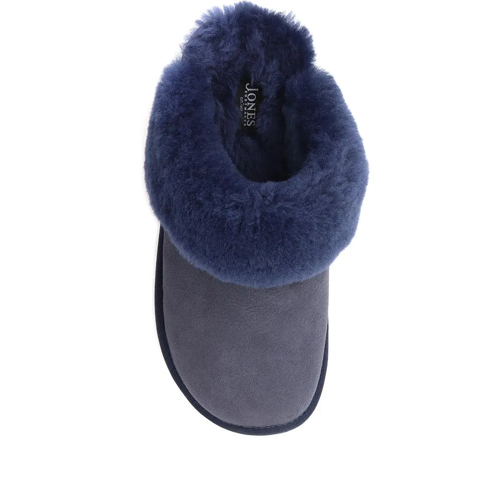 Bella-Rose Sheepskin Mule Slippers - BELLA-ROSE / 319 378