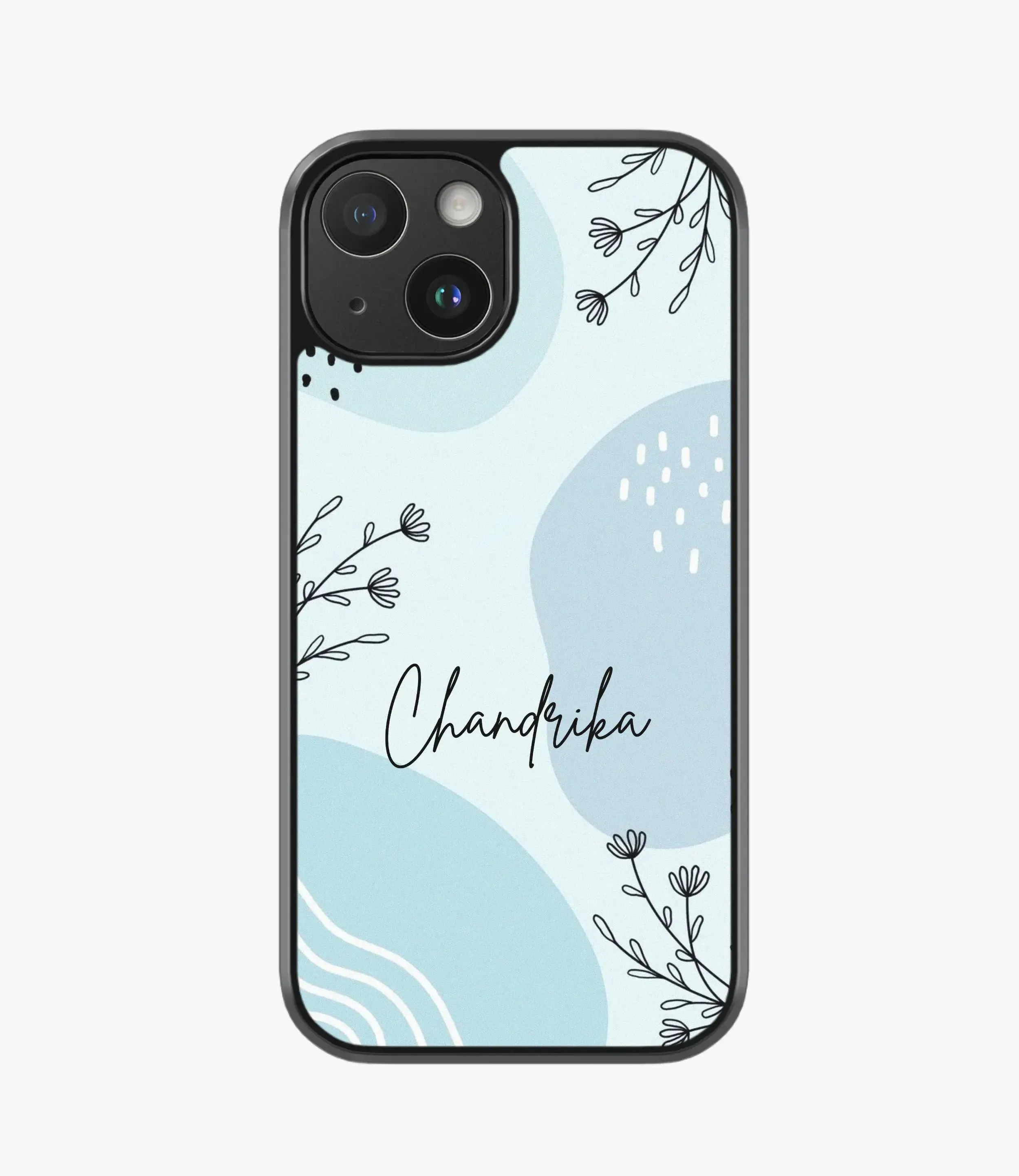 Blooming Beauty Custom Name Hybrid Matte Case