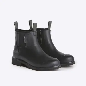 Bobbi Wellington Boot // Black & Black