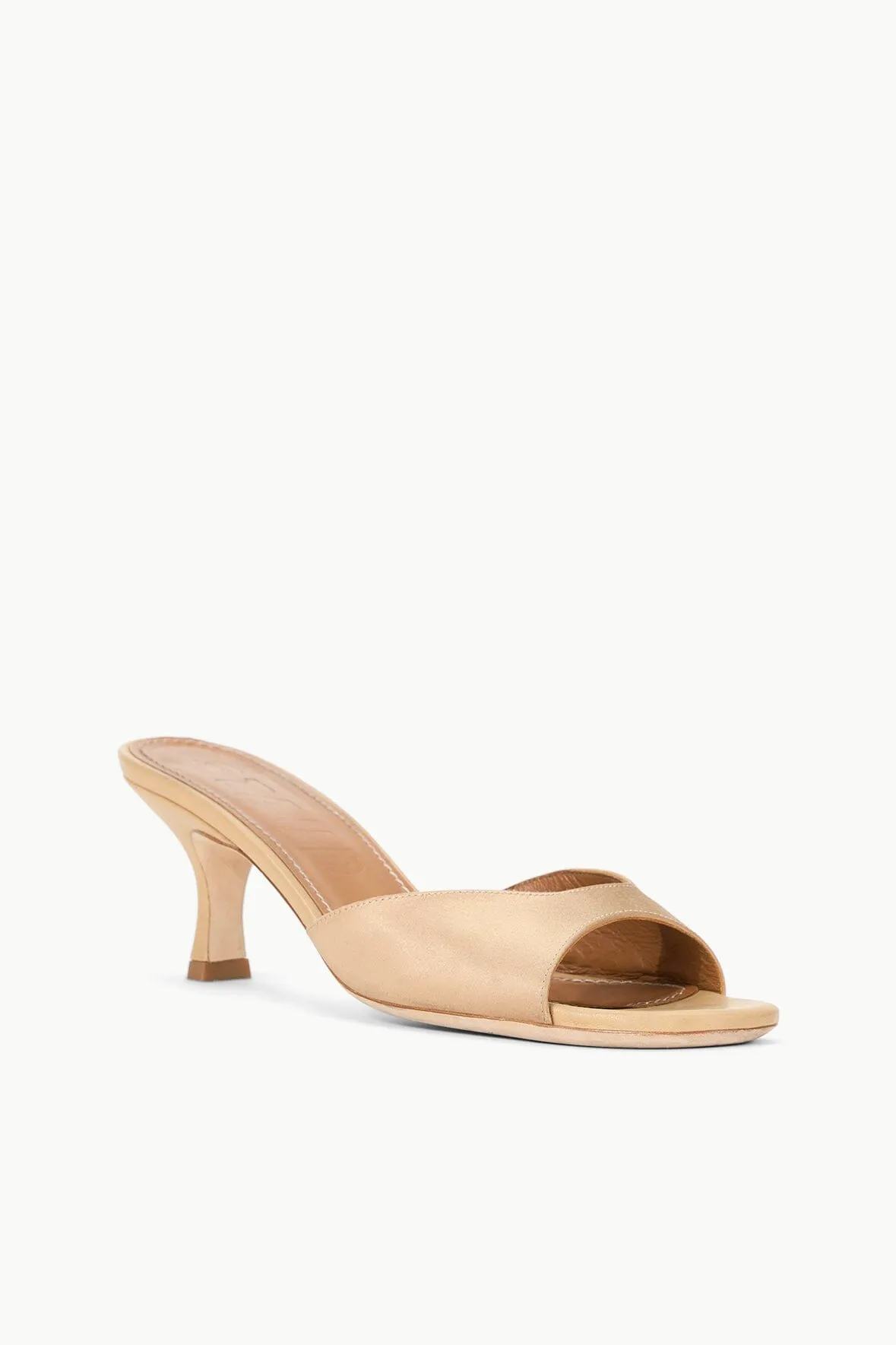 BRIGITTE MULE | CAMEL SATIN