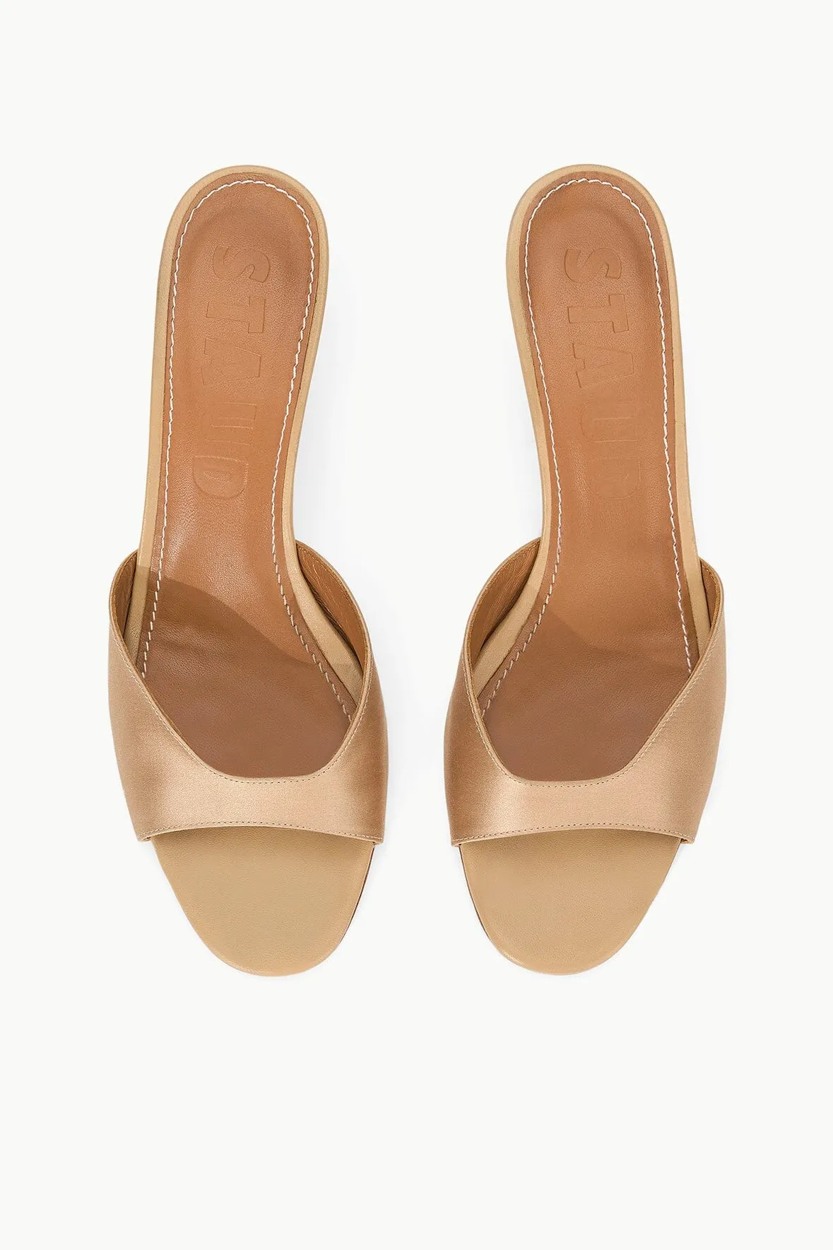 BRIGITTE MULE | CAMEL SATIN