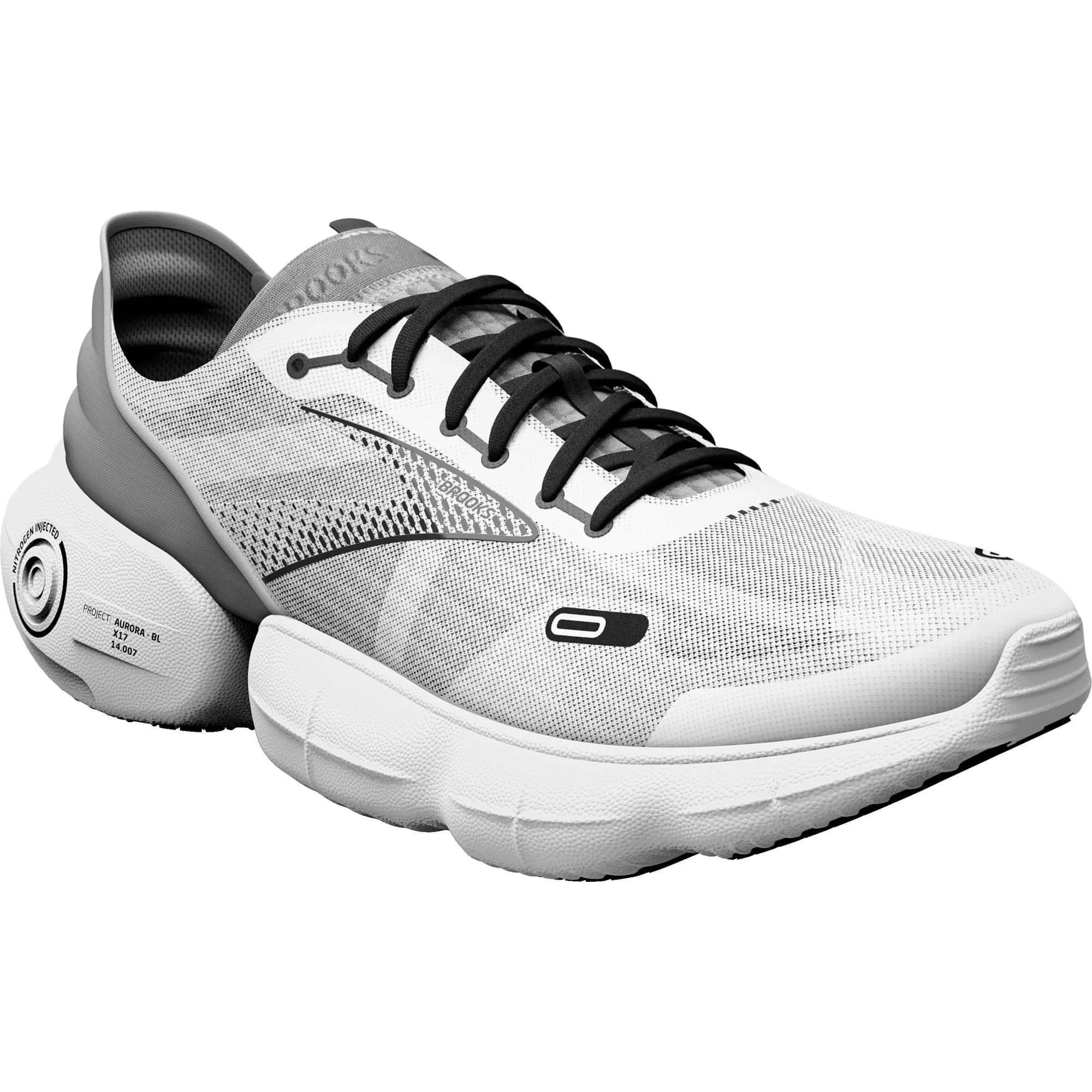 Brooks Aurora BL Mens Running Shoes - White