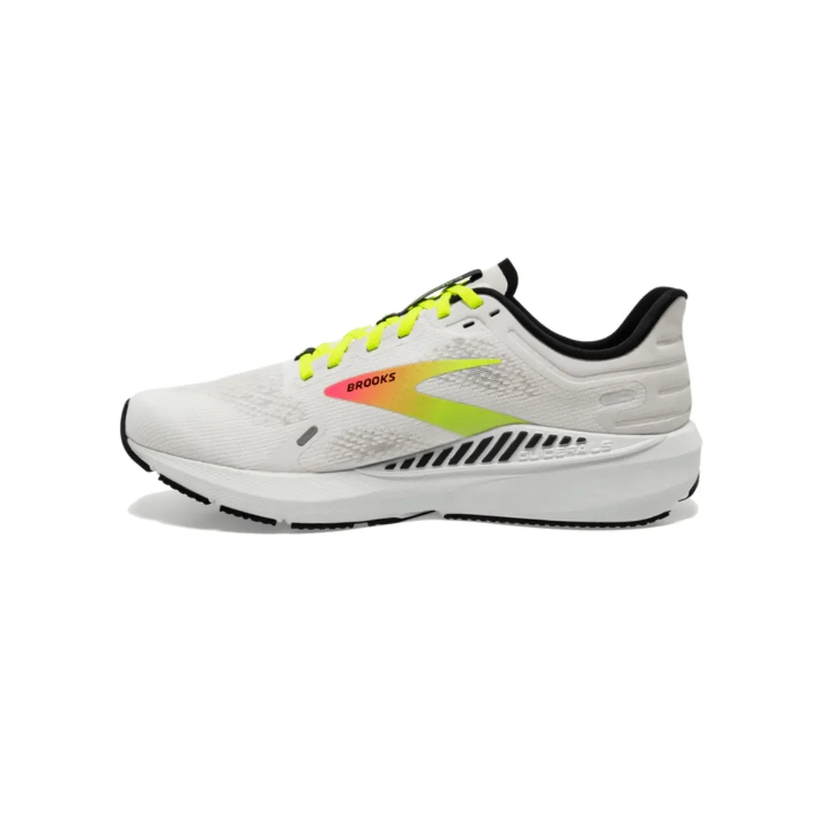 Brooks Launch GTS 9 White Pink  Women's Shoes