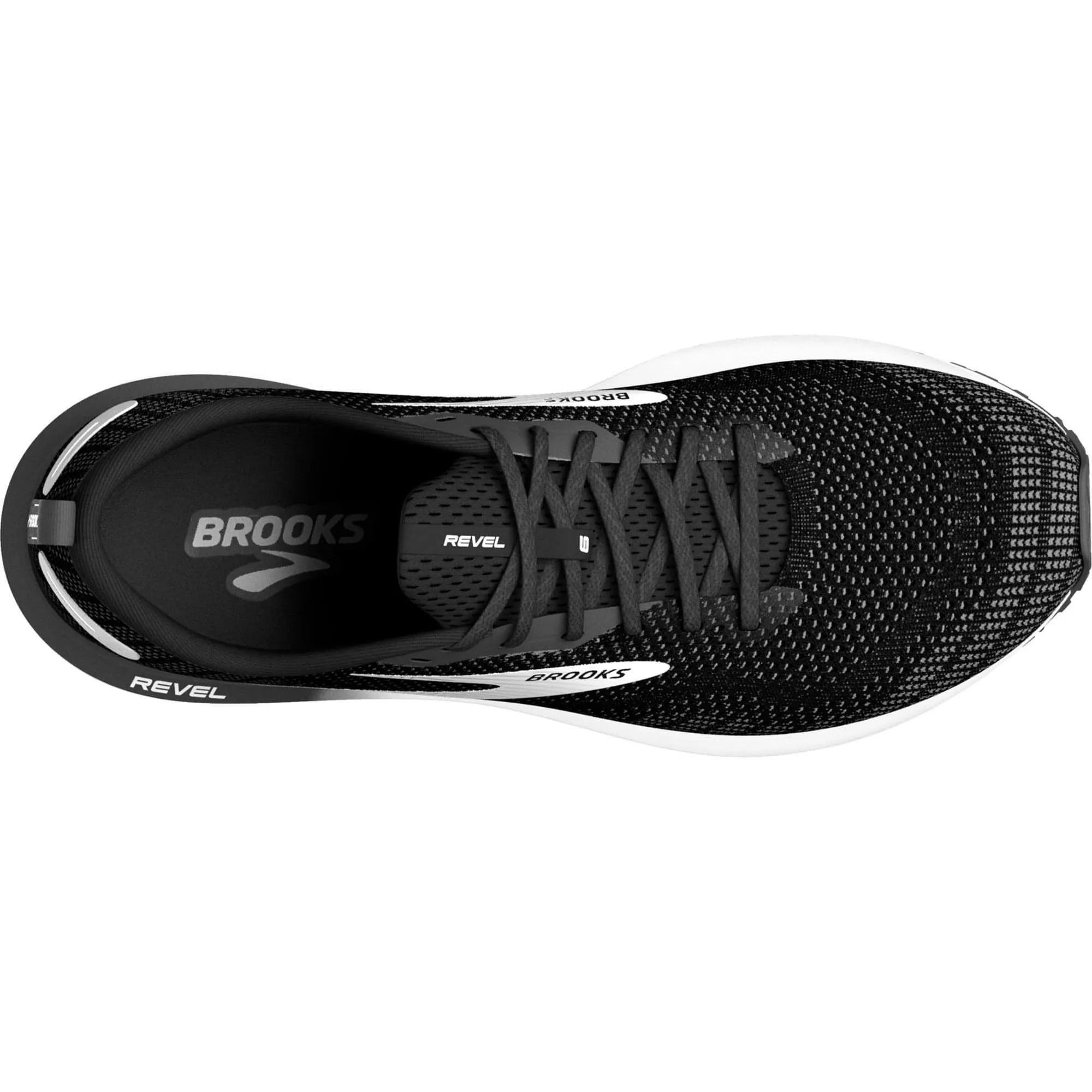 Brooks Revel 6 Womens Running Shoes - Black