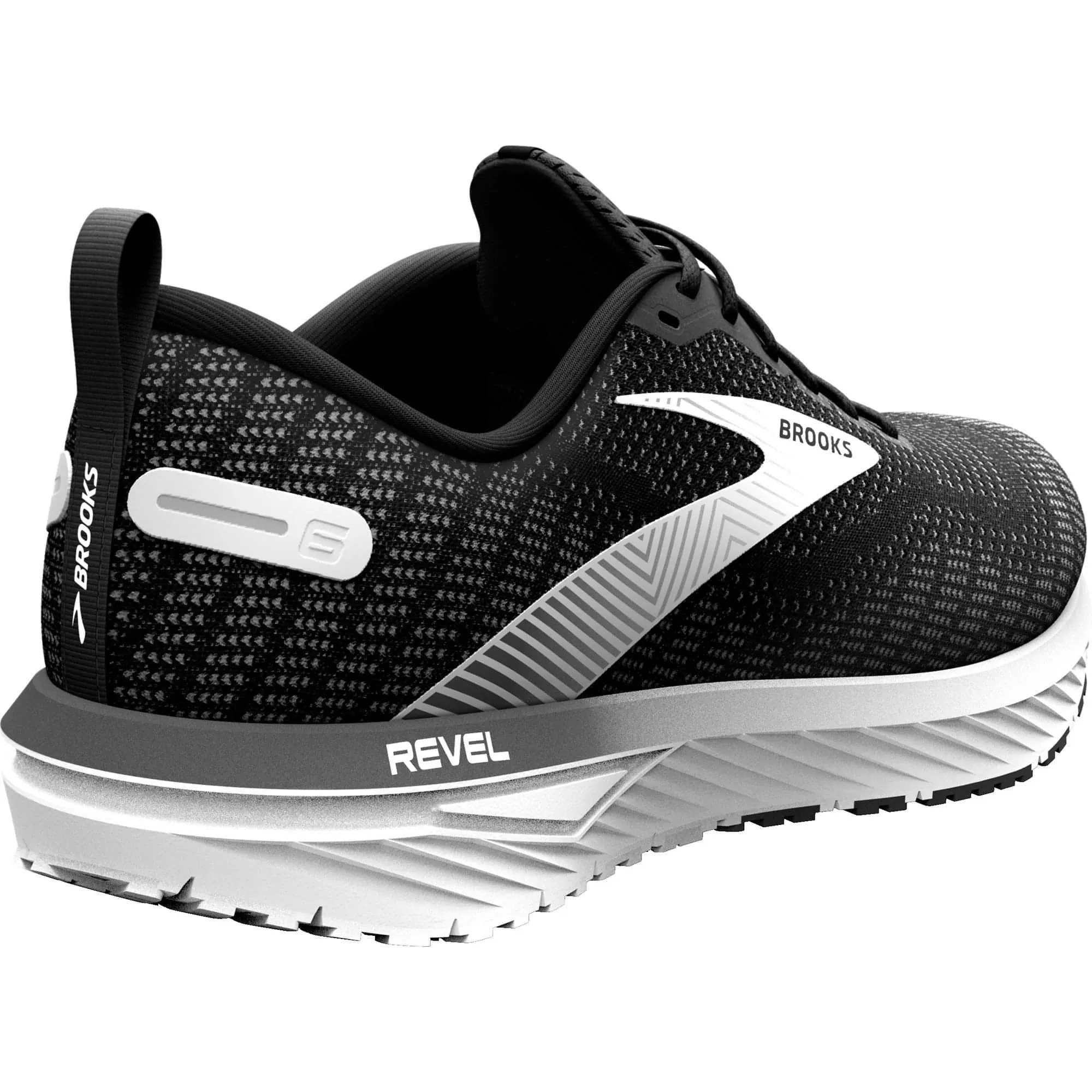 Brooks Revel 6 Womens Running Shoes - Black