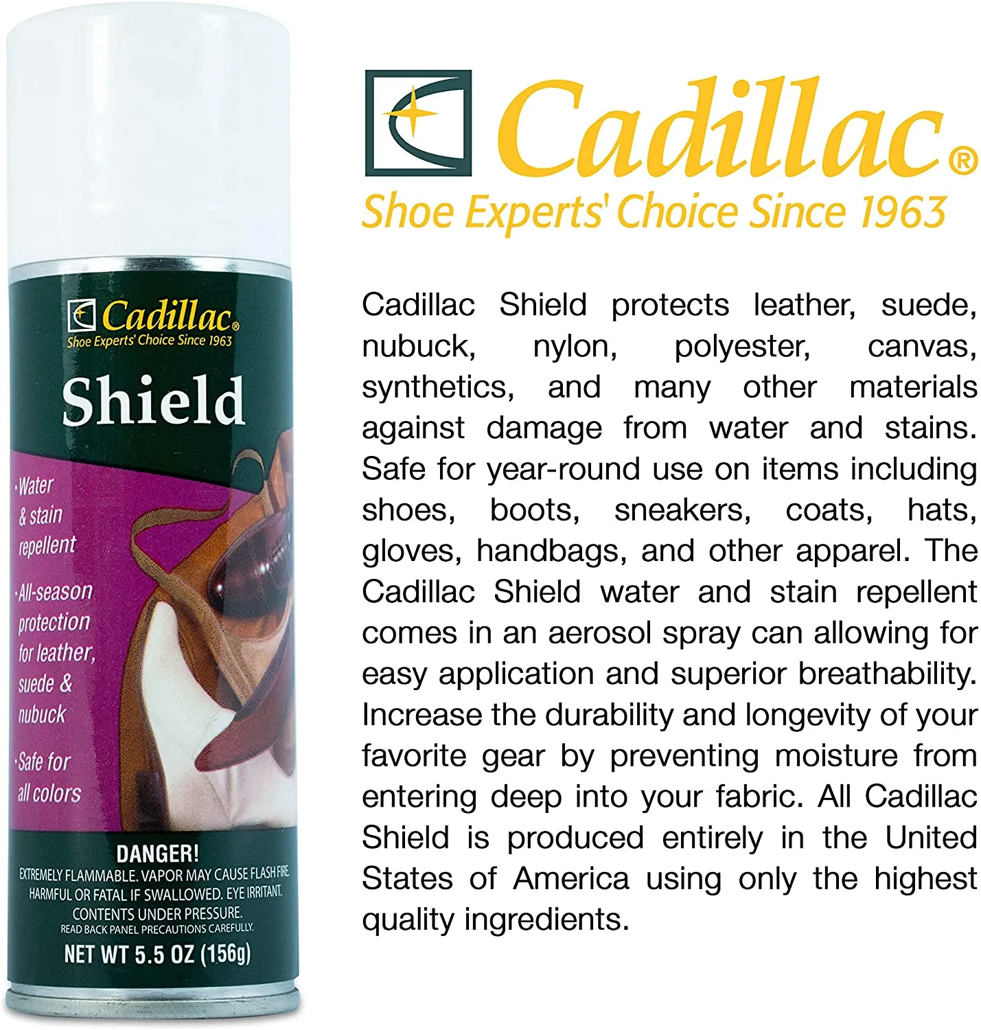 Cadillac Rain & Stain Shield Protector (5.5 Oz)